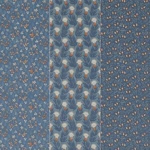 'Hollandse Tuin' (violet, turkoois)