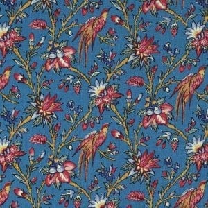 Les Oiseaux du Paradis (antique blue-green)