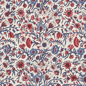 Hindeloopen (ecru, meekrap rood)