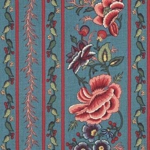 Oberkampf Border(antiek blauw)