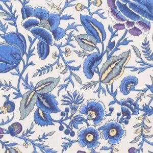 Oberkampf (ecru, Delfts blauw)