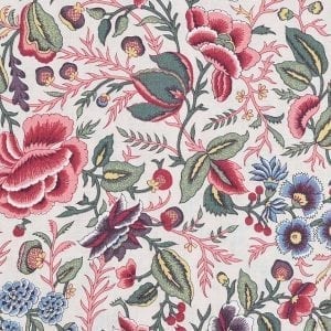 Oberkampf (ecru, meekrap rood)