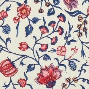 Wilhelmina (ecru, meekrap rood)